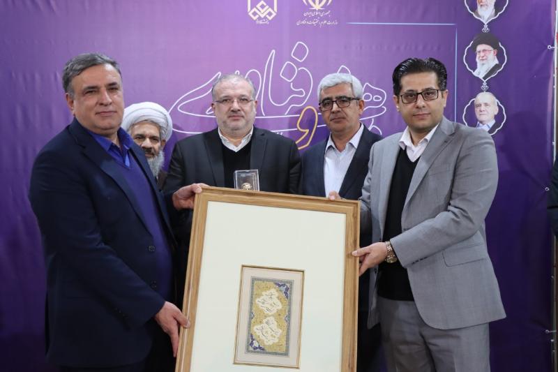 تجلیل از دکتر محمودرضا حقی‌فام، استاد سرشناس مهندسی برق کشور در دانشگاه مراغه